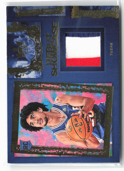 2024-25 Panini Court Kings #DSM-JMC Jared McCain Debut Showcase Memorabilia