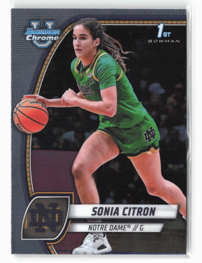 2024-25 Bowman University Chrome #64 Sonia Citron