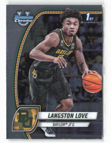 2024-25 Bowman University Chrome #50 Langston Love
