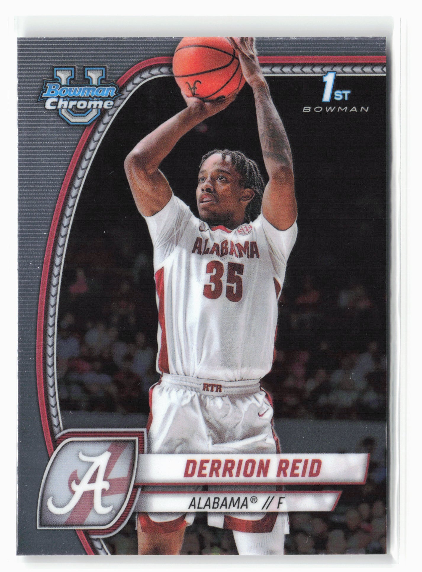 2024-25 Bowman University Chrome #20 Derrion Reid