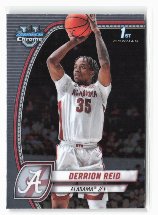 2024-25 Bowman University Chrome #20 Derrion Reid