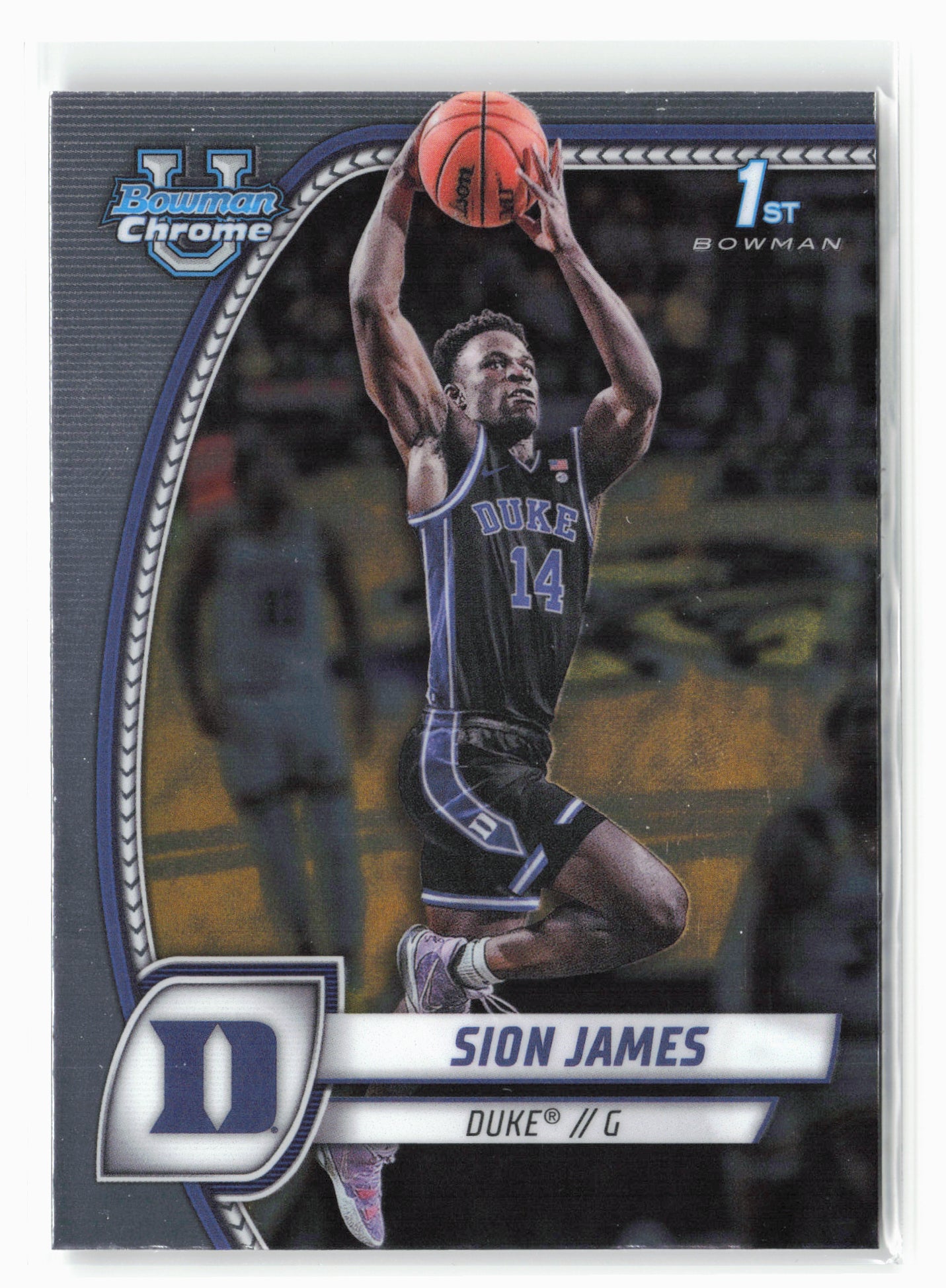 2024-25 Bowman University Chrome #63 Sion James