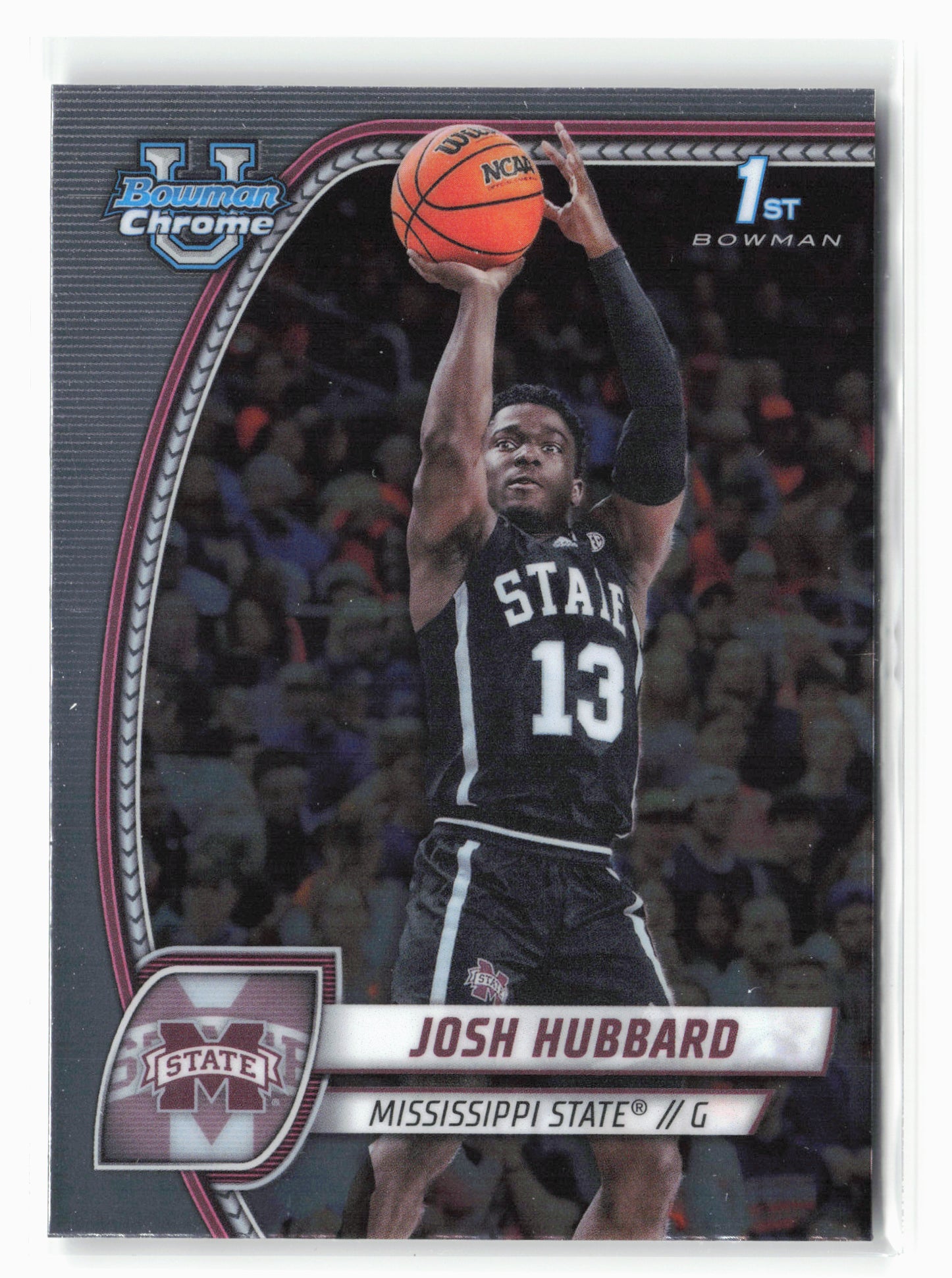 2024-25 Bowman University Chrome #35 Josh Hubbard