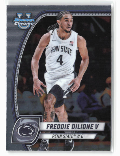 2024-25 Bowman University Chrome #96 Freddie Dilione