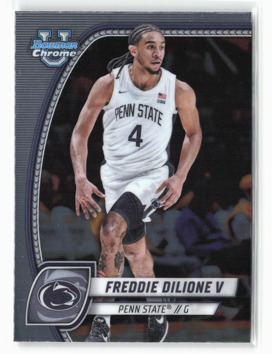 2024-25 Bowman University Chrome #96 Freddie Dilione