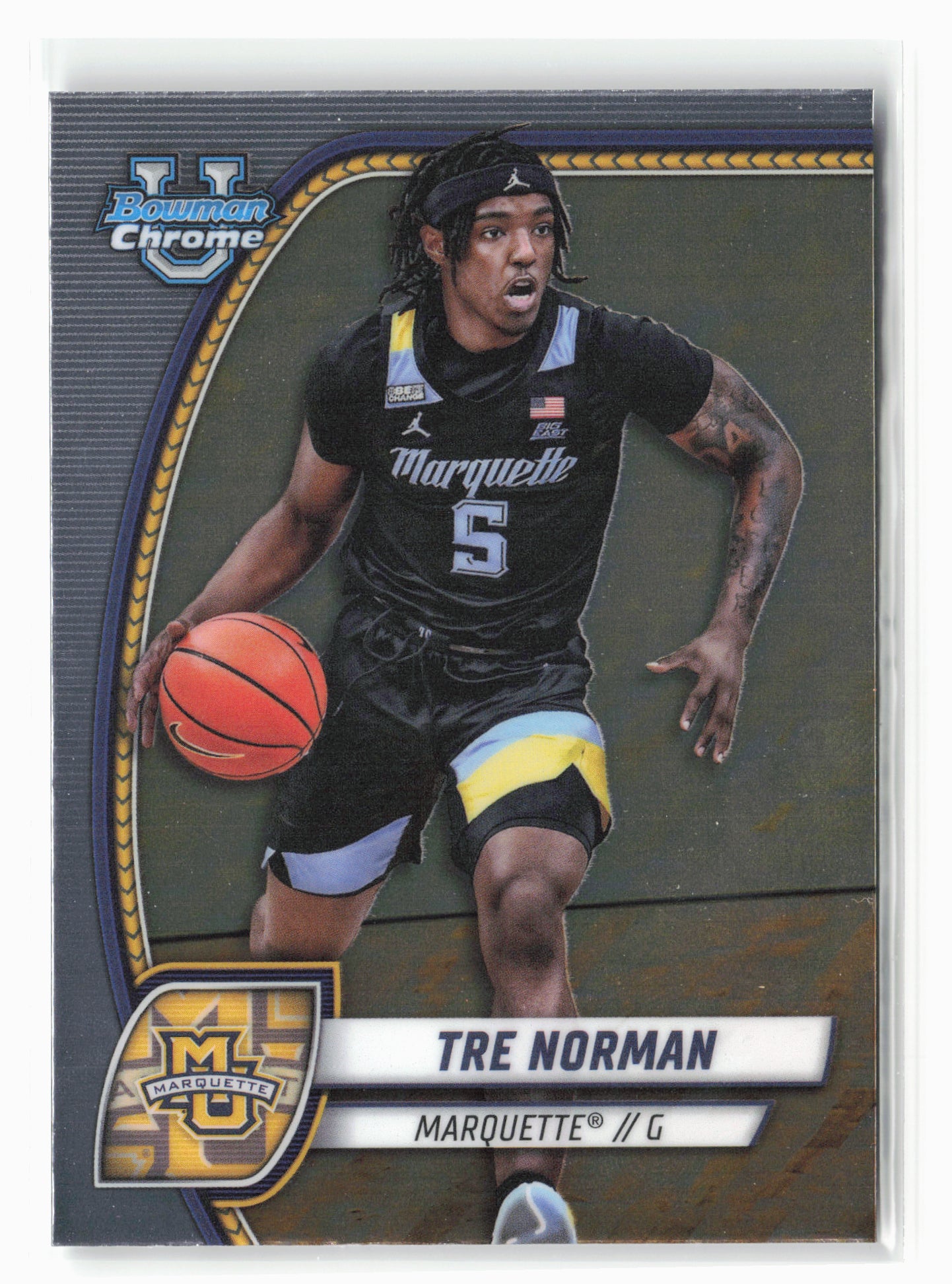 2024-25 Bowman University Chrome #88 Tre Norman