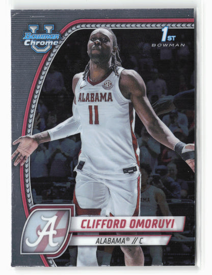 2024-25 Bowman University Chrome #14 Clifford Omoruyi