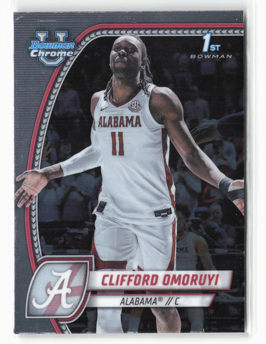 2024-25 Bowman University Chrome #14 Clifford Omoruyi
