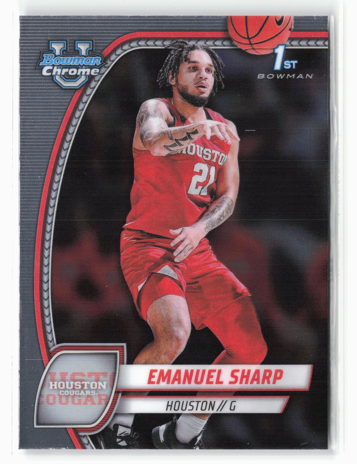2024-25 Bowman University Chrome #23 Emanuel Sharp