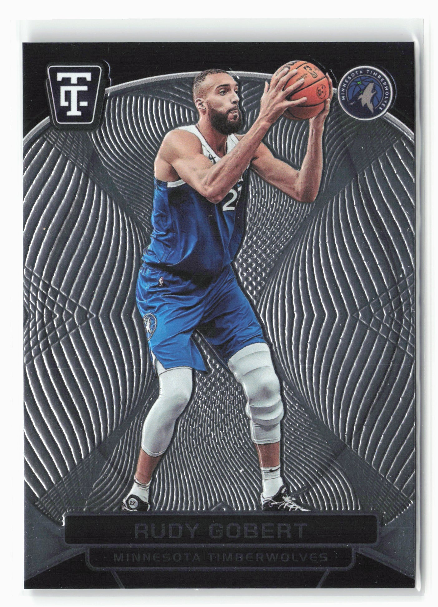 2024-25 Panini Totally Certified #30 Rudy Gobert Mirror