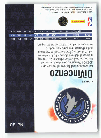 2024-25 Panini Court Kings #80 Donte DiVincenzo