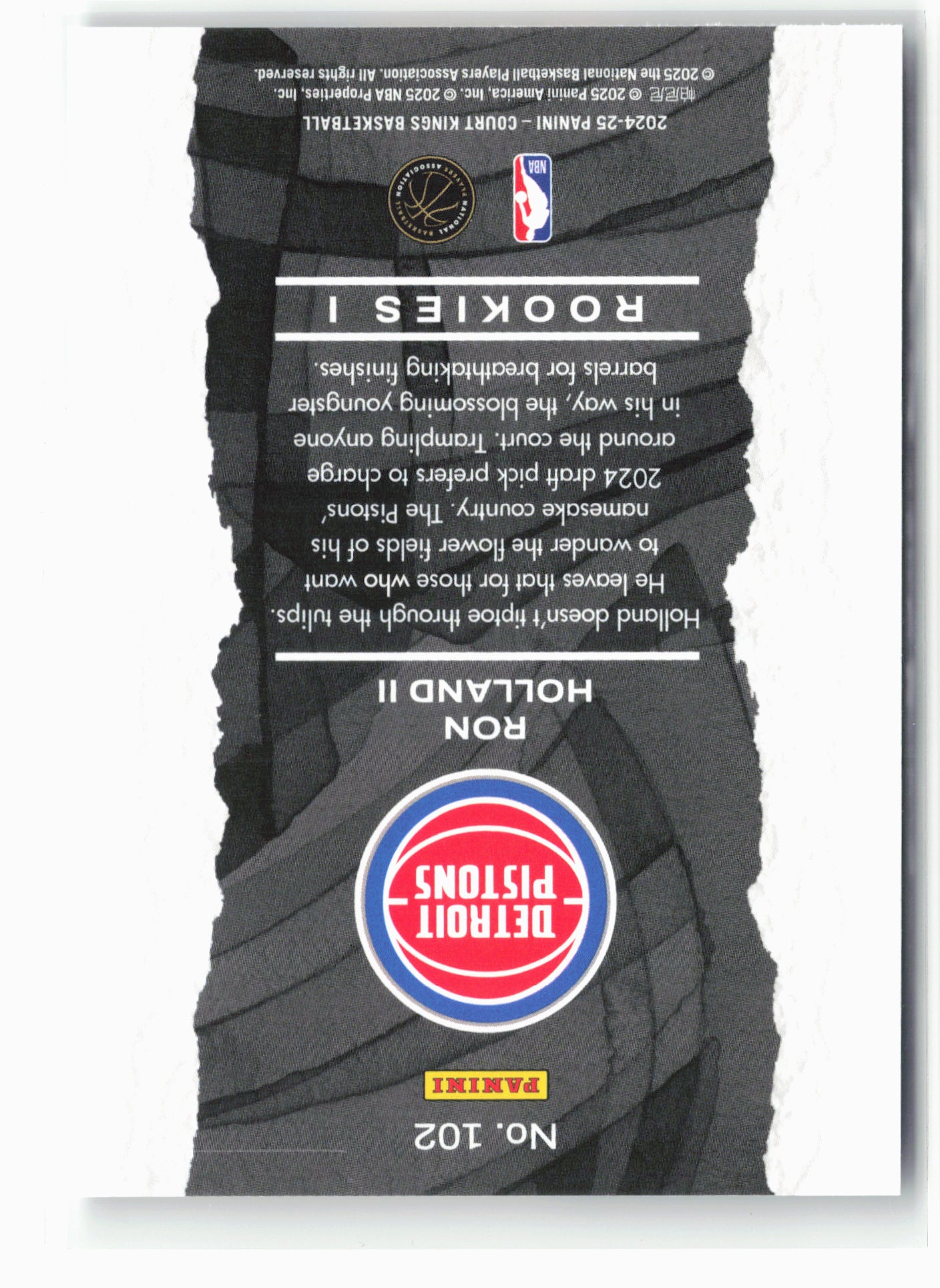 2024-25 Panini Court Kings #102 Ron Holland II