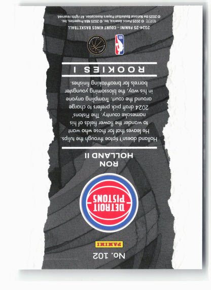 2024-25 Panini Court Kings #102 Ron Holland II