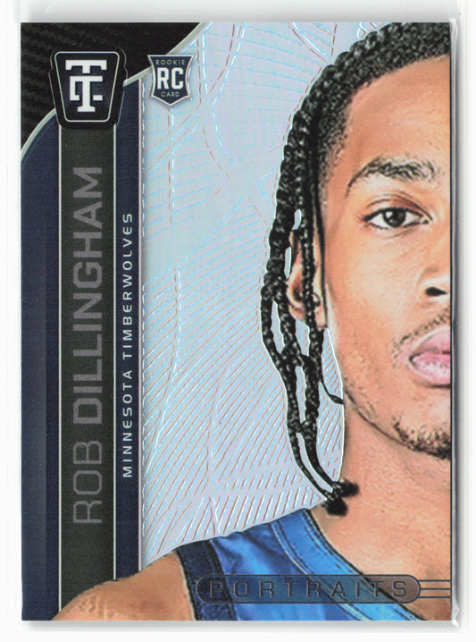2024-25 Panini Totally Certified #17 Rob Dillingham Portraits