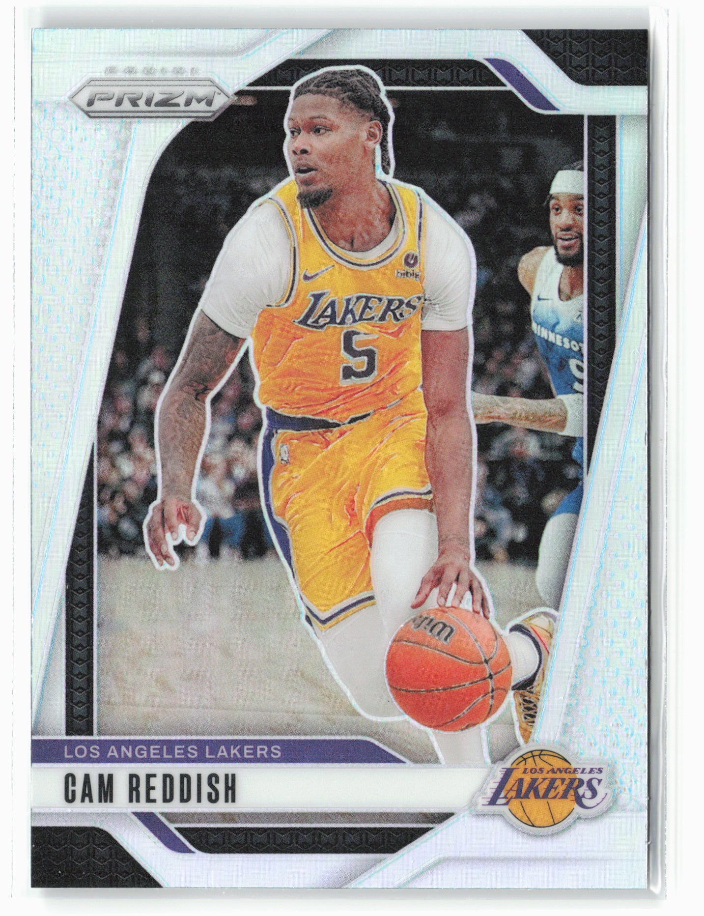 2024-25 Panini Prizm #60 Cam Reddish Prizms Silver