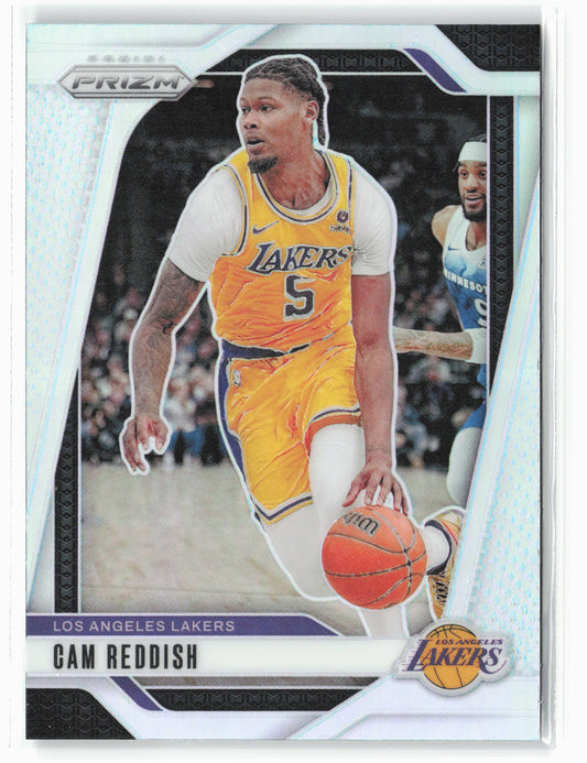 2024-25 Panini Prizm #60 Cam Reddish Prizms Silver