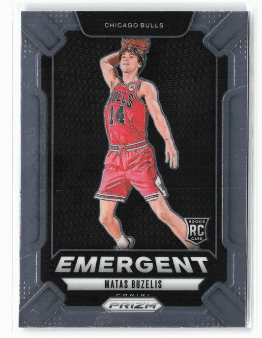 2024-25 Panini Prizm #7 Matas Buzelis Emergent NM