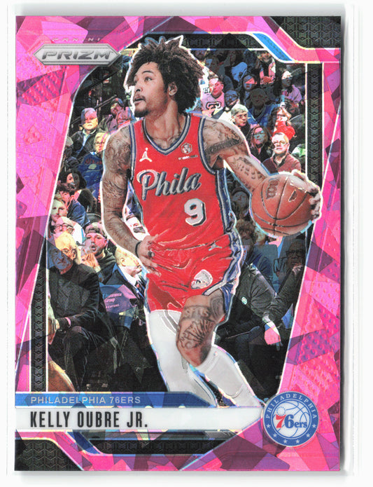 2024-25 Panini Prizm #9 Kelly Oubre Jr. Prizms Pink Ice
