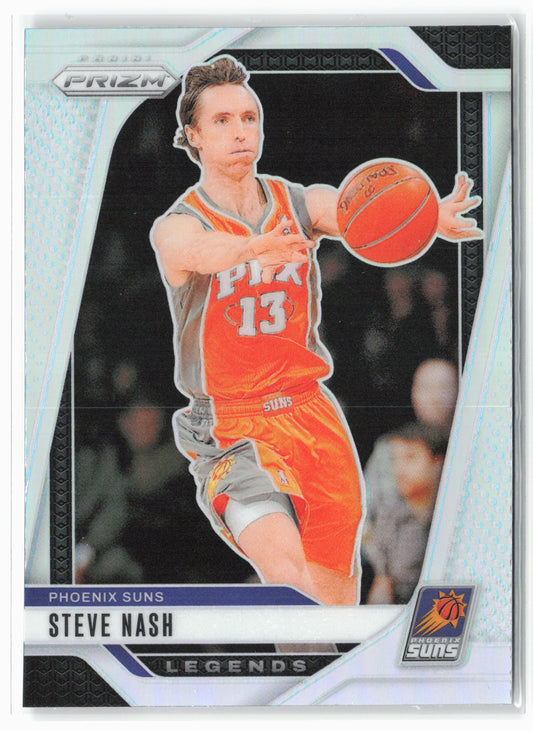 2024-25 Panini Prizm #298 Steve Nash Prizms Silver