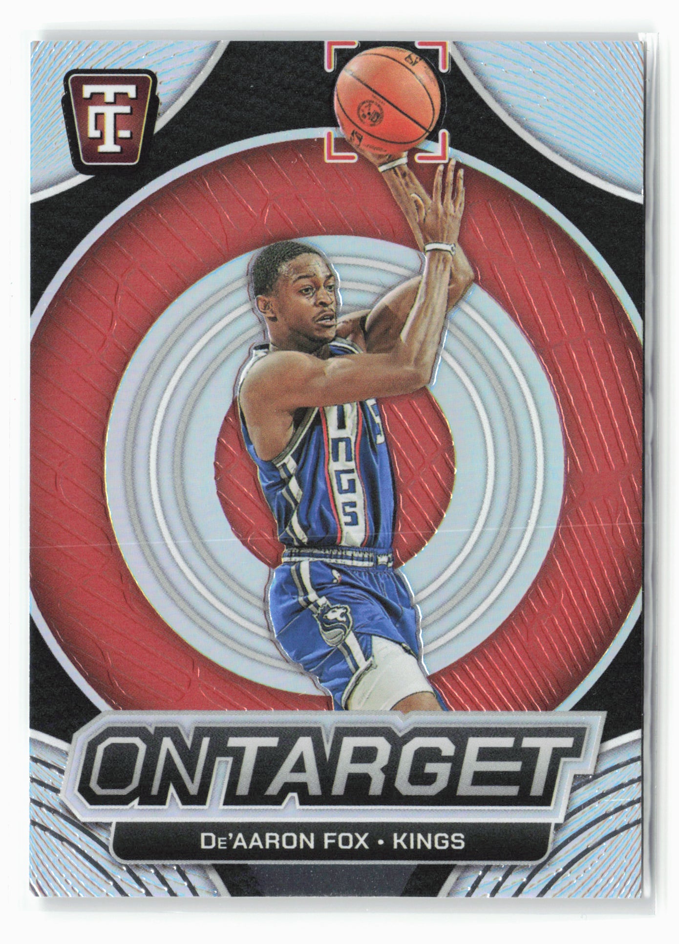 2024-25 Panini Totally Certified #8 De'Aaron Fox On Target