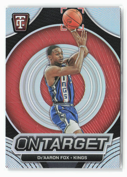 2024-25 Panini Totally Certified #8 De'Aaron Fox On Target