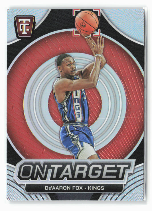 2024-25 Panini Totally Certified #8 De'Aaron Fox On Target