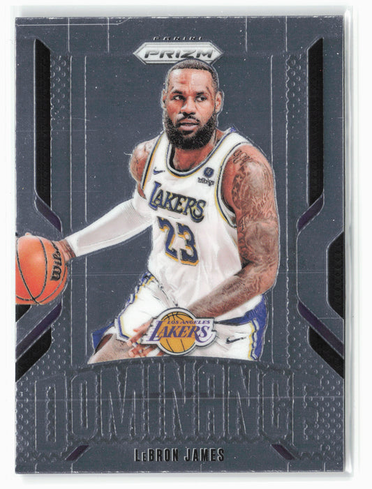 2024-25 Panini Prizm #14 LeBron James Dominance