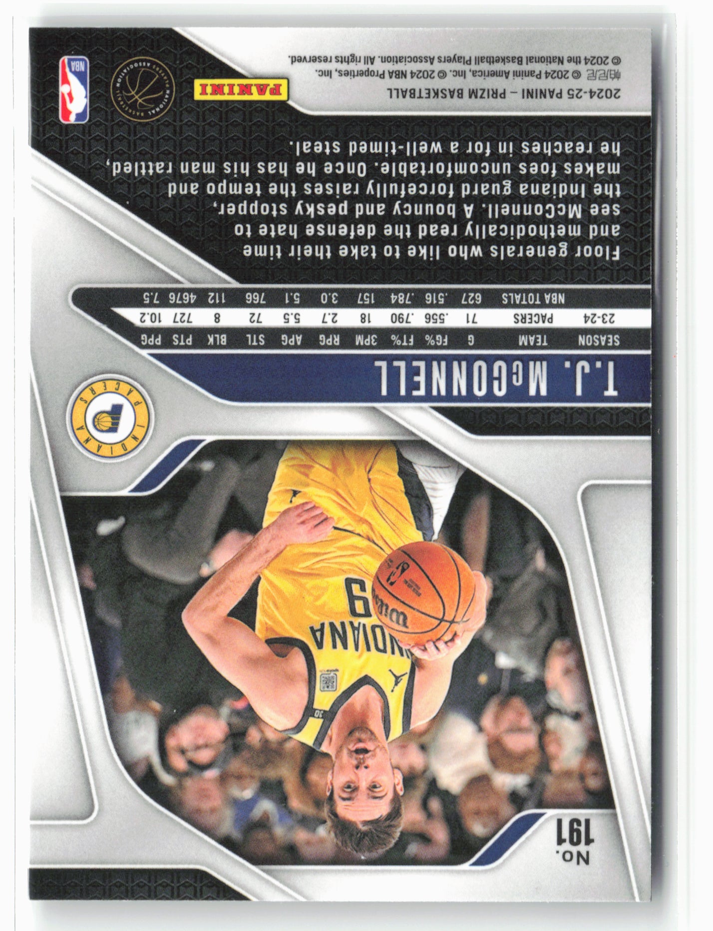 2024-25 Panini Prizm #191 T.J. McConnell NM