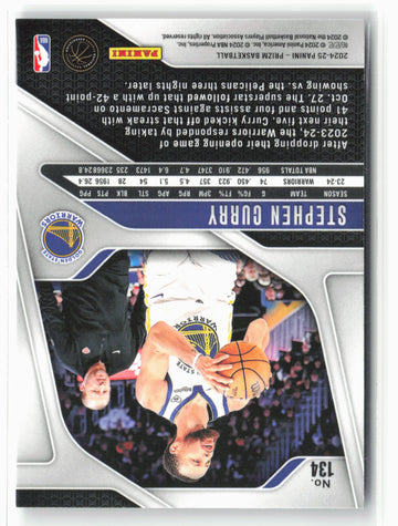 2024-25 Panini Prizm #134 Stephen Curry NM