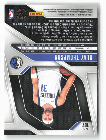 2024-25 Panini Prizm #107 Klay Thompson NM