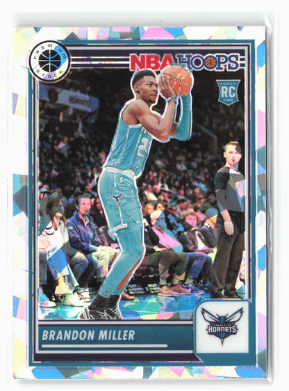2023-24 Panini Premium Stock #245 Brandon Miller Ice Prizm