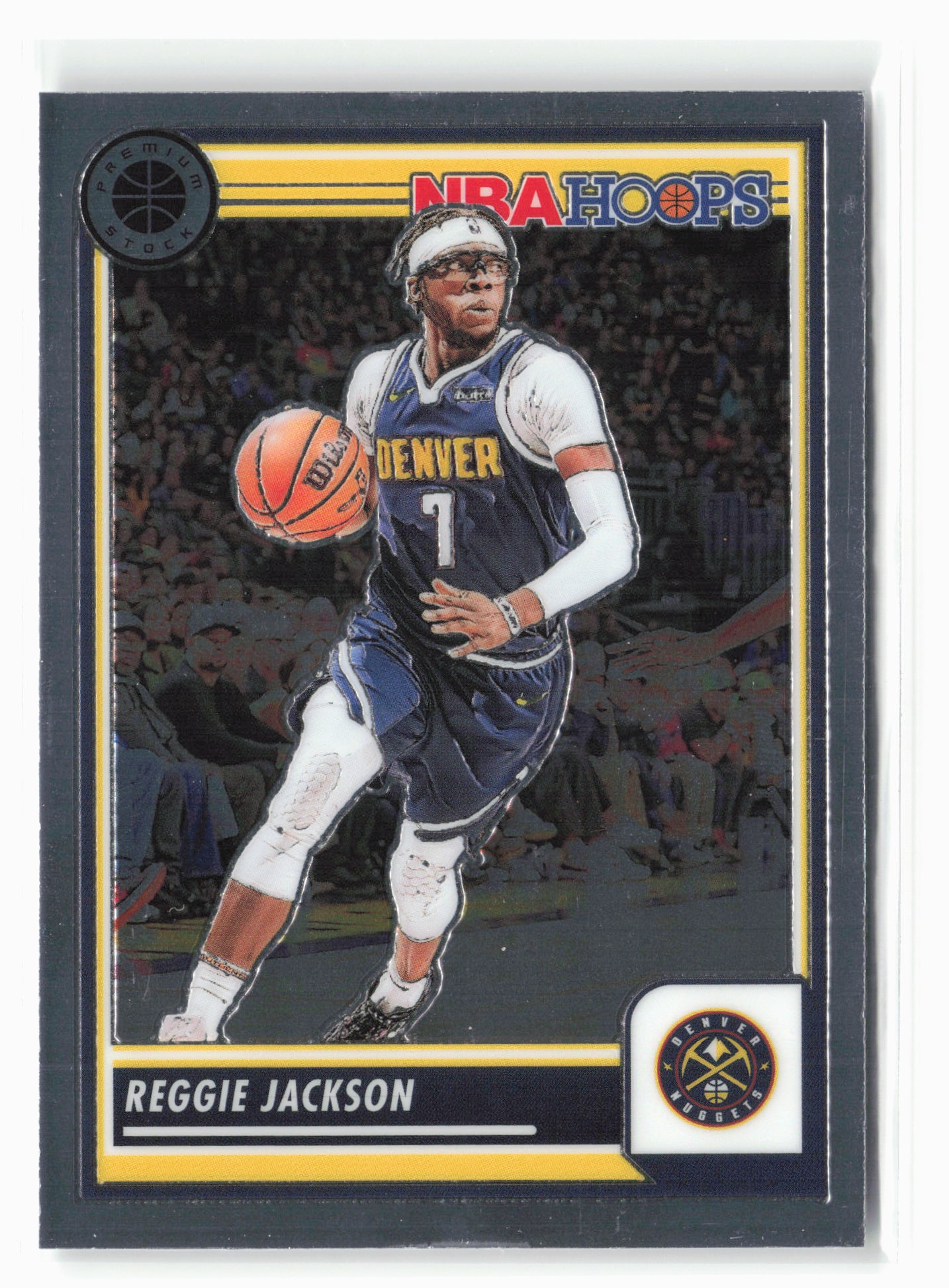 2023-24 Panini Premium Stock #54 Reggie Jackson NM
