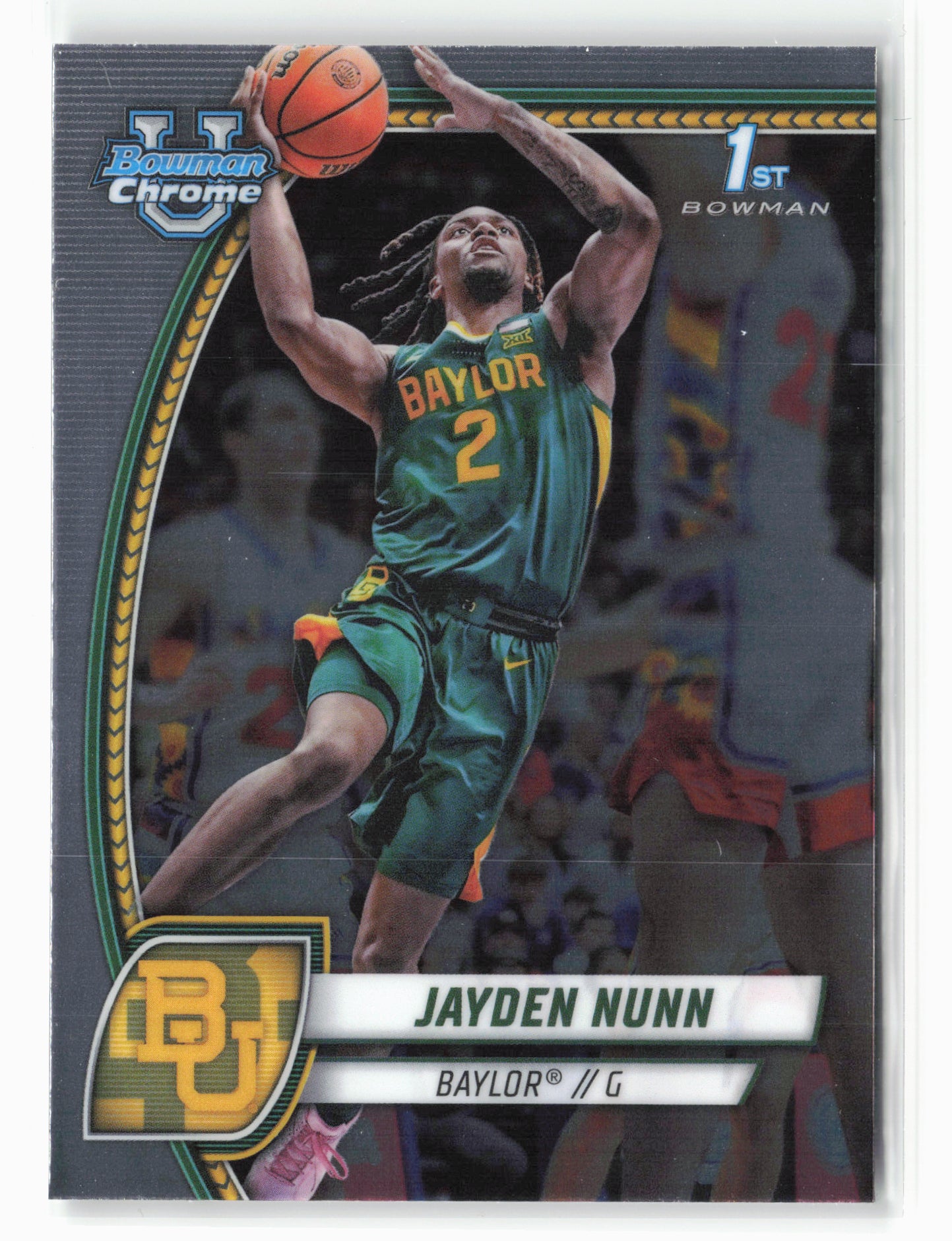 2024-25 Bowman University Chrome #30 Jayden Nunn