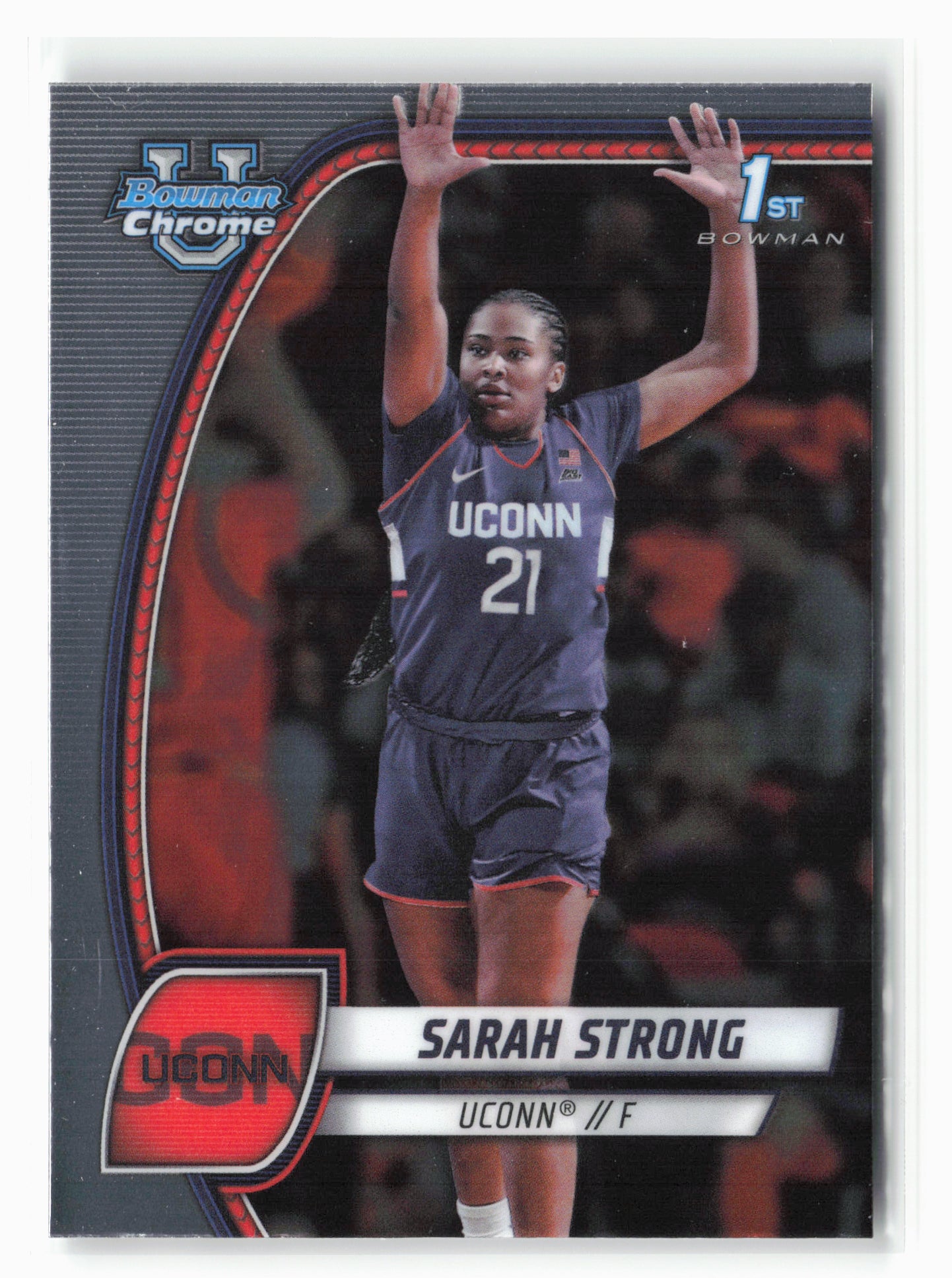 2024-25 Bowman University Chrome #62 Sarah Strong