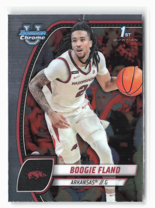 2024-25 Bowman University Chrome #11 Boogie Fland