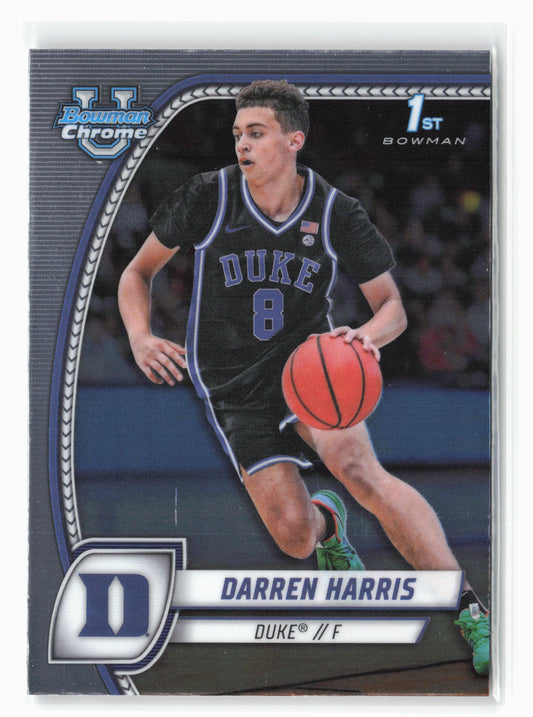 2024-25 Bowman University Chrome #18 Darren Harris
