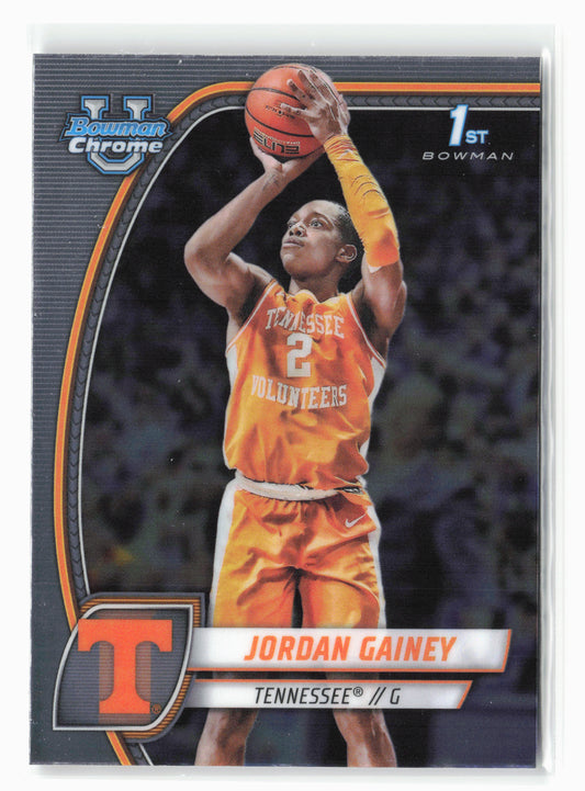 2024-25 Bowman University Chrome #33 Jordan Gainey