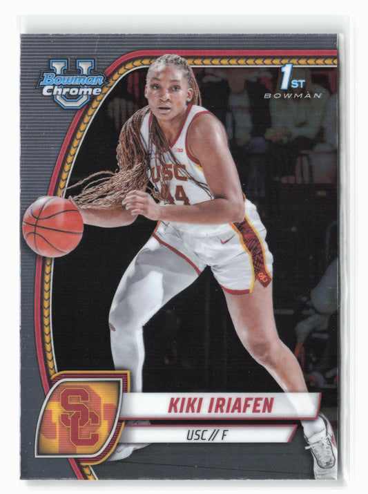 2024-25 Bowman University Chrome #47 Kiki Iriafen