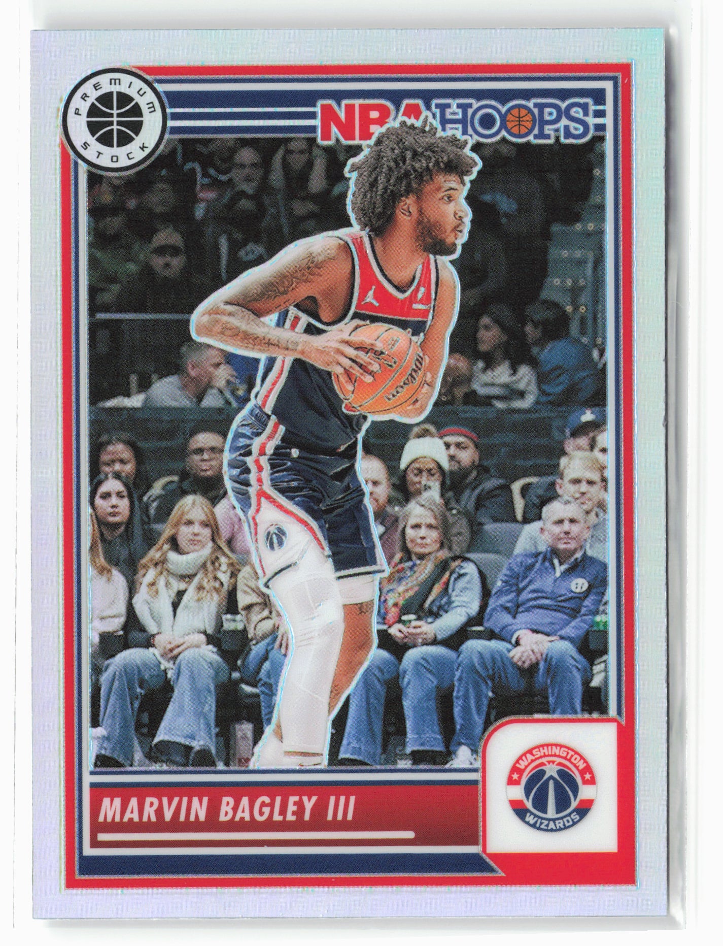 2023-24 Panini Premium Stock #95 Marvin Bagley III Silver Prizm