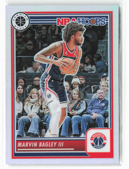 2023-24 Panini Premium Stock #95 Marvin Bagley III Silver Prizm