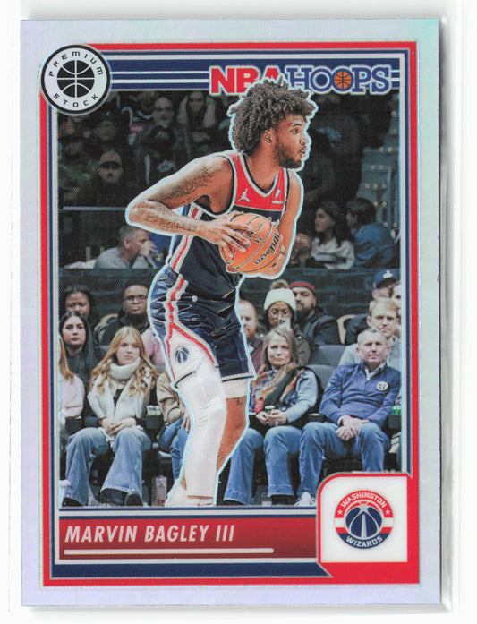 2023-24 Panini Premium Stock #95 Marvin Bagley III Silver Prizm