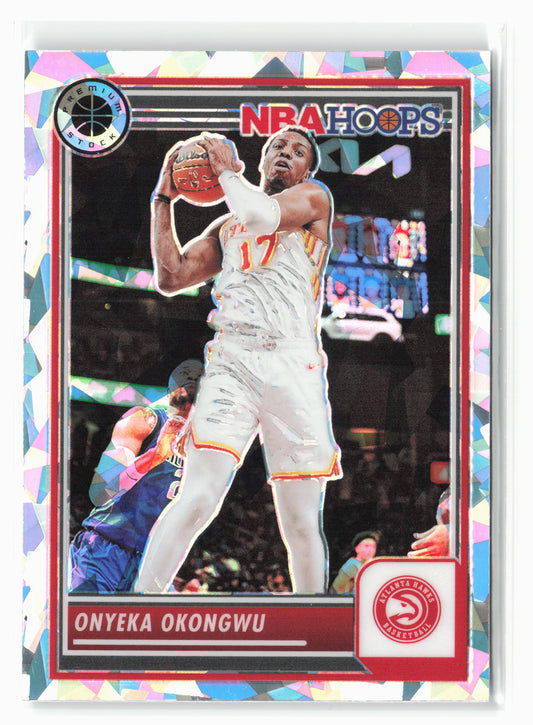 2023-24 Panini Premium Stock #244 Onyeka Okongwu Ice Prizm