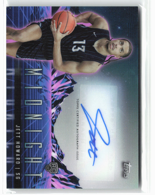 2023-24 Topps Midnight #RHS-JEH Jett Howard Rookie Horizon Signatures