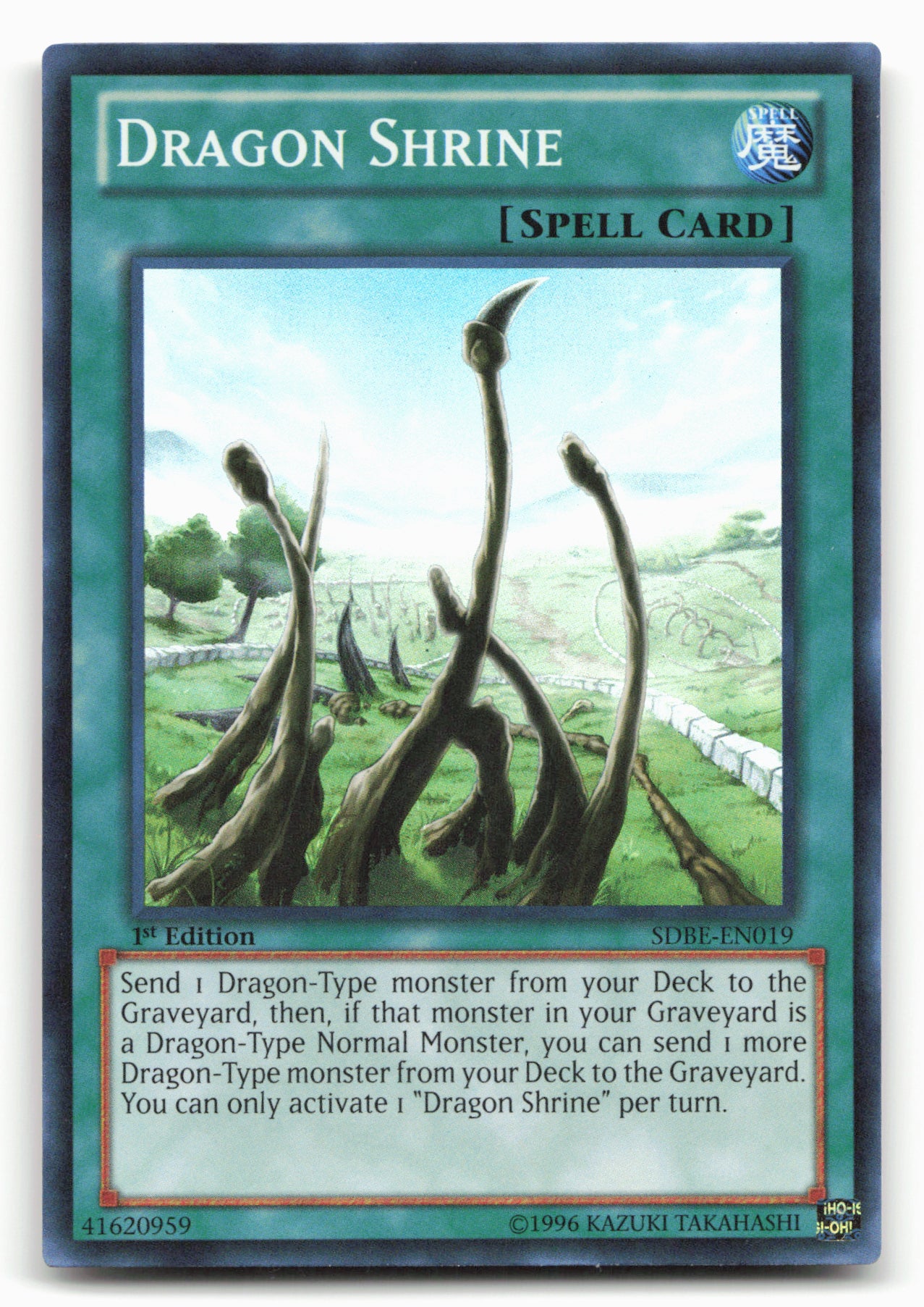Structure Deck: Saga of Blue-Eyes White Dragon #SDBE-EN019 Dragon Shrine