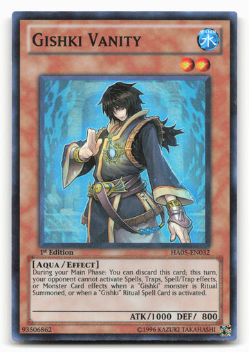 Hidden Arsenal 5: Steelswarm Invasion #HA05-EN032 Gishki Vanity Holo