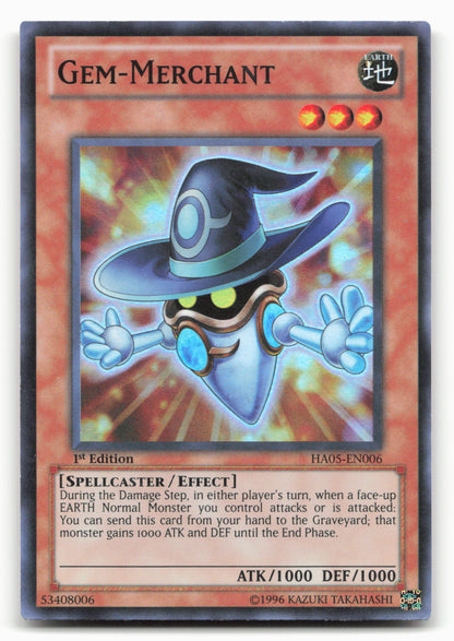 Hidden Arsenal 5: Steelswarm Invasion #HA05-EN006 Gem-Merchant Holo