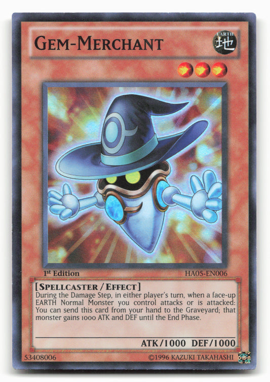 Hidden Arsenal 5: Steelswarm Invasion #HA05-EN006 Gem-Merchant Holo