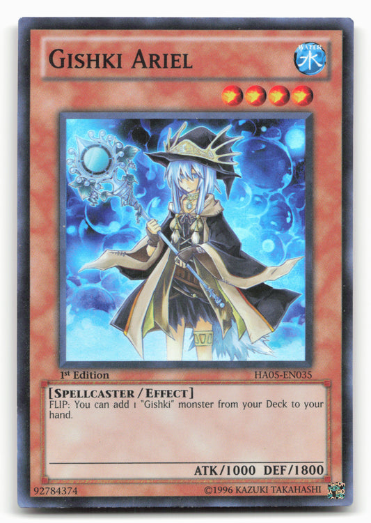 Hidden Arsenal 5: Steelswarm Invasion #HA05-EN035 Gishki Ariel Holo