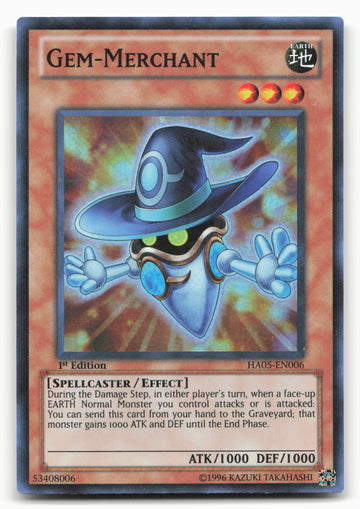 Hidden Arsenal 5: Steelswarm Invasion #HA05-EN006 Gem-Merchant Holo LP