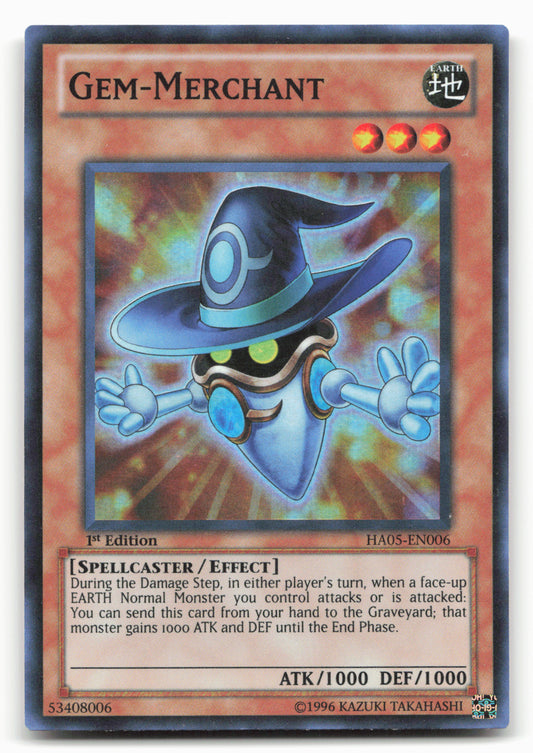 Hidden Arsenal 5: Steelswarm Invasion #HA05-EN006 Gem-Merchant Holo LP